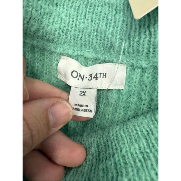 Macys On 34th St Women’s Chunky Sweater 2X Knit NEW # G520-A - Picture 3 of 8